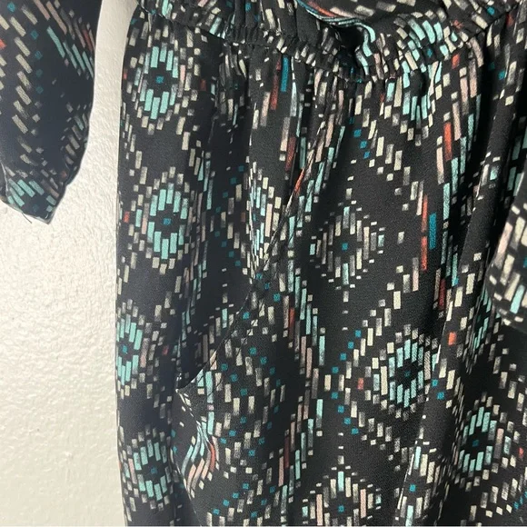 ANTHROPOLOGIE Elevenses Dacey Belted Waist Long Sleeves Tapered Leg Jumpsuit - Picture 5 of 8